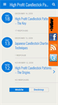 Mobile Screenshot of highprofitcandlestickpatterns.com