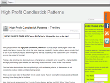 Tablet Screenshot of highprofitcandlestickpatterns.com